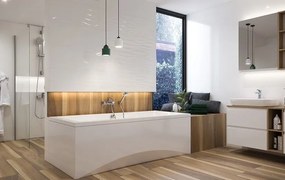 Cersanit Intro, akrylátová vaňa 180x80cm + nožičky, biela, S301-222