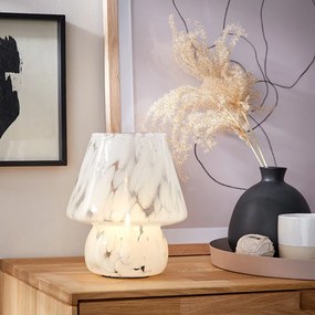 MISS MARBLE LED Lampa 21 cm - biela