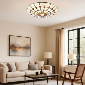 Brilagi - Tiffany vitrážové stropné svietidlo DORAN 2xE27/60W/230V