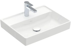 VILLEROY &amp; BOCH Collaro závesné umývadlo s otvorom, bez prepadu, 550 x 440 mm, biela alpská, 4A335601