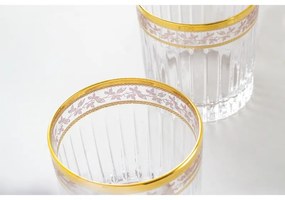 BOHEMIA PRESTIGE DORATO POHÁR NA WHISKY 360ML SADA 6 KS