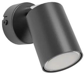 LED bodové osvetlenie Eglo RECISO-E čierna 74006