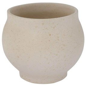 Storefactory Keramický obal na kvetiny Berghalla Off-White Ø 17 cm