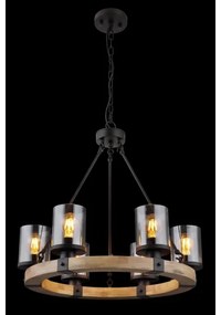 Globo 15555-6H - Luster na reťazi LILA 6xE27/60W/230V