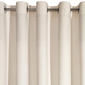 ZATEMŇOVACÍ ZÁVES NA KRÚŽKOCH RIA 140X250 CM KRÉMOVÁ