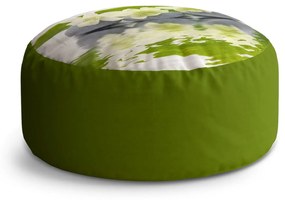 Sablio Taburet Biela orchidea: 38x48 cm