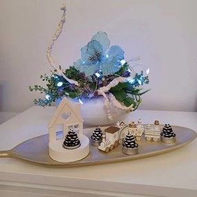 DECOLED Sviečky, 3,5 x 5 cm, 4 kusy