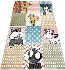Detský koberec FUN Zvieratká Veľkosť: 160x220cm