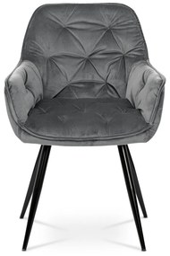 Sada jedálenských stoličiek DCH-421 GREY4, 2 ks