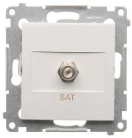 DASF1/11 Zásuvka pre satelitnú anténu biely