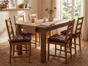 Podsedák na stoličku MAZAKO 38x38 cm, ružový