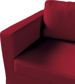 Poťah na sedačku Karlstad (nerozkladáci, 3-miestný, dlhý) farba produktu červená látka zapletaná