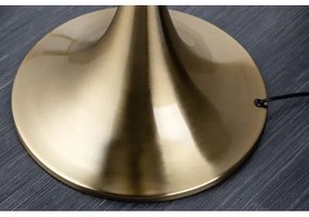 Stojaca lampa 41526 Lux III Čierna-zlatá  - Komfort-nábytok