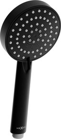 Mexen príslušenstvo - hlavica ručnej sprchy R75 Circle, 3-funkcie, čierna, 79575-70