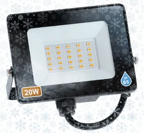 BERGE LED reflektor IVO-2 20W - teplá biela