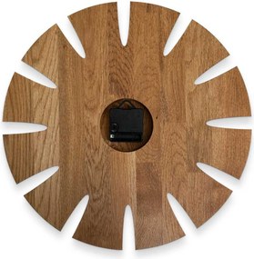 SENTOP | Drevené hodiny luxusný dizajn s prírodným spracovaním | SENTOP MAS014-AMBER-BLACK-30 analógové