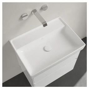 Villeroy & Boch COLLARO - Umývadlo 650x470x160 mm, bez prepadu, biela Alpin CeramicPlus 4A3368R1