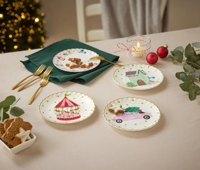 Dezertné taniere, 4 ks