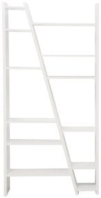 Biela knižnica TemaHome Delta