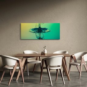 Obraz kvapky vody (120x50 cm)