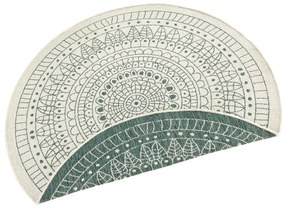 Zelený vonkajší koberec NORTHRUGS Porto, ø 140 cm