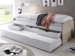Posteľ so zásuvkami Nessy 90x200 cm