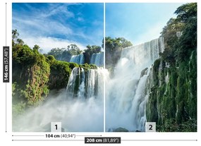 Fototapeta Vliesová Iguazú vodopád 104x70 cm