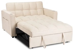 Kreslo pohovka VITO bežová - vintino.sk