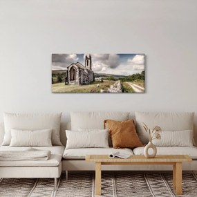Obraz - Írsky kostol (120x50 cm)
