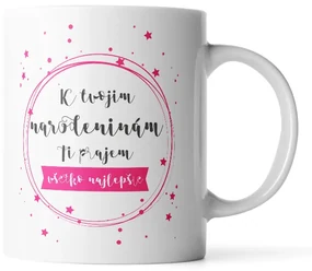 Sablio Hrnek K tvým narozeninám ti přeji vše nejlepší - 330 ml - standard