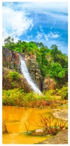 Fototapeta na dvere - Vodopád Pongour, Vietnam (95x205cm)
