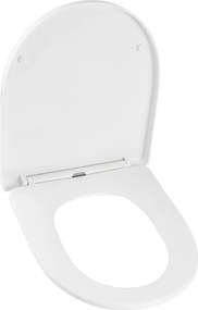 Aqualine JALTA WC sedátko, Soft Close, biela PBS103