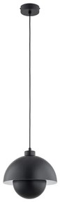 Luster na lanku KUGER 1xE27/15W/230V čierna