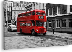 Obraz -Londýn s autobusom (90x60 cm)