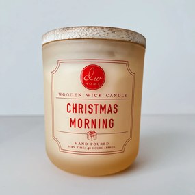 dw HOME Vonná sviečka v skle Christmas Morning / wooden wick 326 g