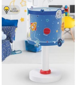 Dalber 41341N - LED detská lampička PLANETS 1xG4/4W/230V modrá
