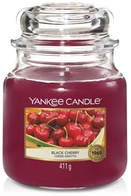 Vonná sviečka Yankee Candle stredná Black cherry 10 x 10 x 14 cm