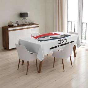 Sablio Obrus Nissan GTR 35 Japonské slnko - 90x90 cm