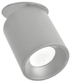 Podhľadové bodové svietidlo HARON 1xGU10/10W/230V šedá