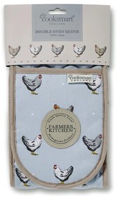 Dvojitá bavlnená kuchynská rukavica Cooksmart ® Farmers