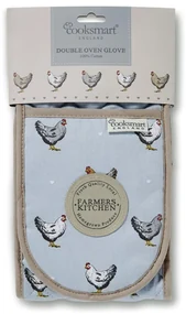 Dvojitá bavlnená kuchynská rukavica Cooksmart ® Farmers