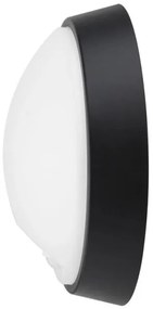 LED Vonkajšie nástenné svietidlo so senzorom LED/12W/230V IP65 čierna
