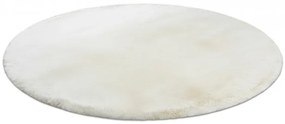 Koberec TEDDY NEW wool 45 krémový, kruh