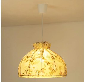 Duolla - Luster na lanku VIOLIN 1xE27/40W/230V pr. 38 cm ruža