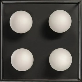 Ledvance - Vonkajšie nástenné svietidlo DECOR SQUARE 4xG9/28W/230V IP44