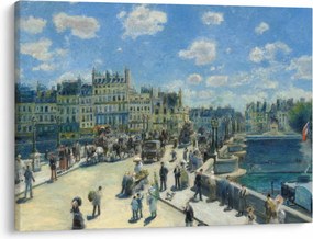 Obraz - Auguste Renoir, Pont Neuf, Paris, reprodukcia (70x50 cm)