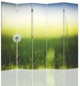 Gario Paraván Púpava v zelenej tráve Rozmery: 180 x 170 cm, Prevedenie: Klasický paraván