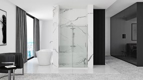 Rea Nixon, posuvné sprchové dvere 120x190 cm, pravé, 8mm číre sklo, chrómový profil, REA-K5003