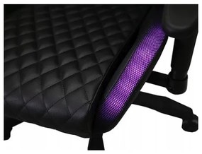 Štýlové ergonomické herné kreslo s LED osvetlením