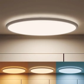 Philips-LED Stmievateľné stropné svietidlo SUPERSLIM LED/32W/230V 2700-6500K Wi-Fi